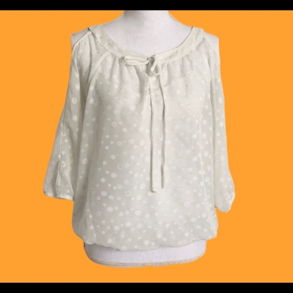 A. BYER shoulder off women’s blouse